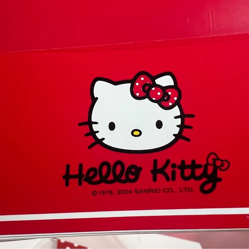 Vintage Y2K 2000s hello kitty Sanrio 2004 thank you card stationary set